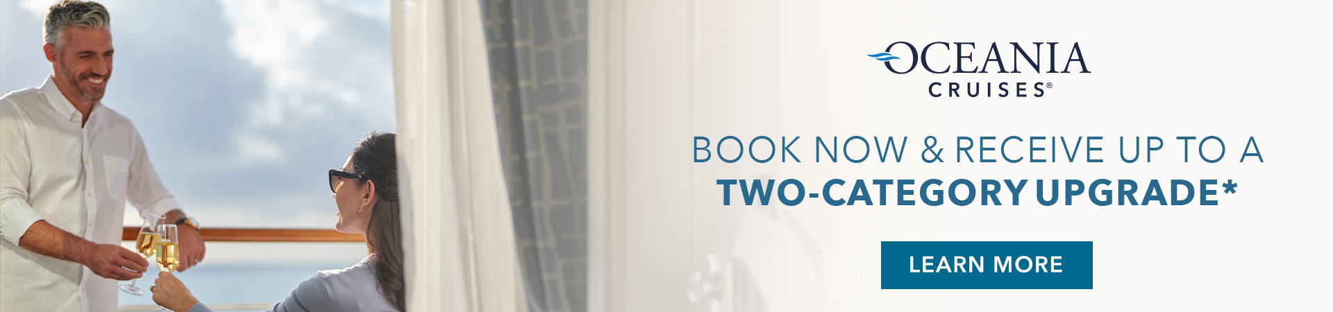 Oceania Cruises - 2 Categroy Upgrade